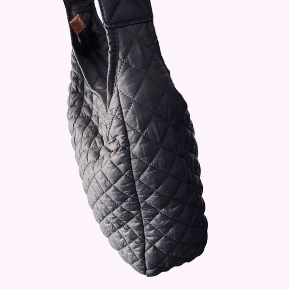 MZ Wallace Quilted Crossbody Bag in Taupe - Picture 7 of 16